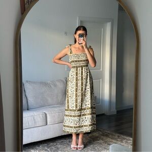 XSOLDX Vintage cotton midi dress xl